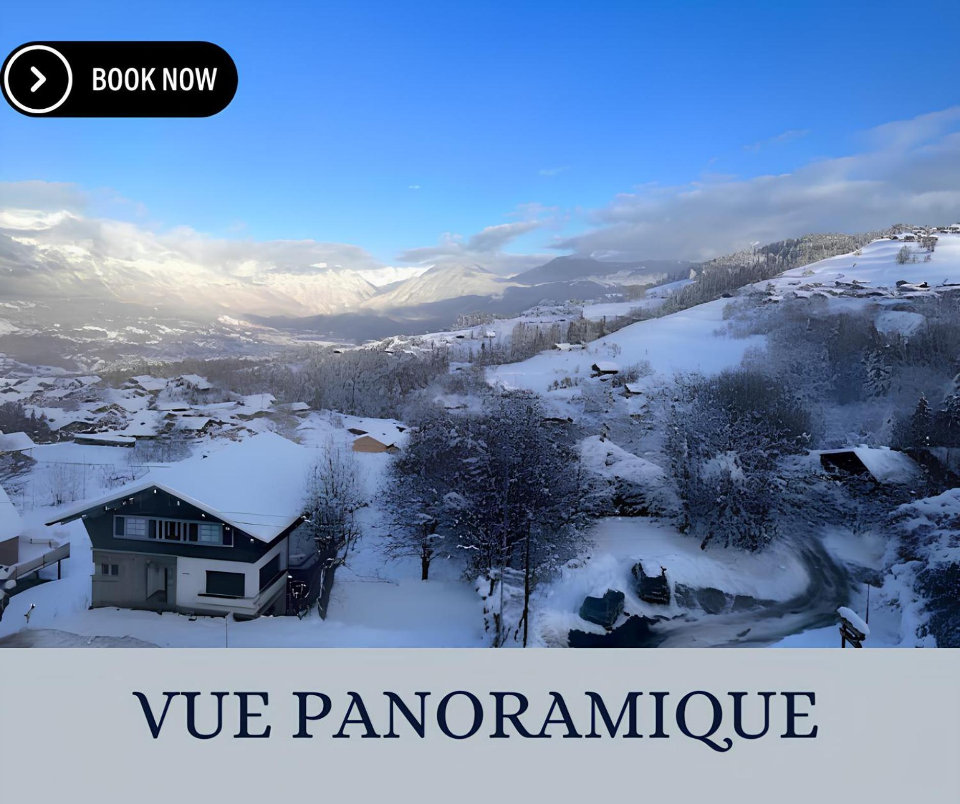 קומבלו Vue Mont Blanc, Ski Et Village מראה חיצוני תמונה